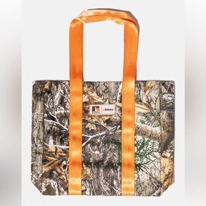ATMOS x RUSSELL x REALTREE Edge Camo Tote Bag 14x13x4” NWT $50
